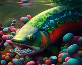 illustrative fish | BSF in aquafeed