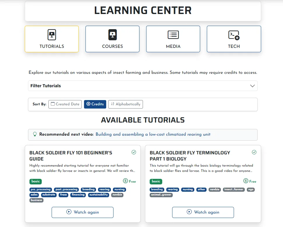 Insect Farm Hub - Learning Center